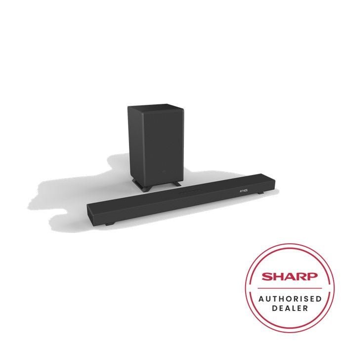 Sharp HTSBW55121 2.1CH Soundbar With Wireless Subwoofer | TBM Online