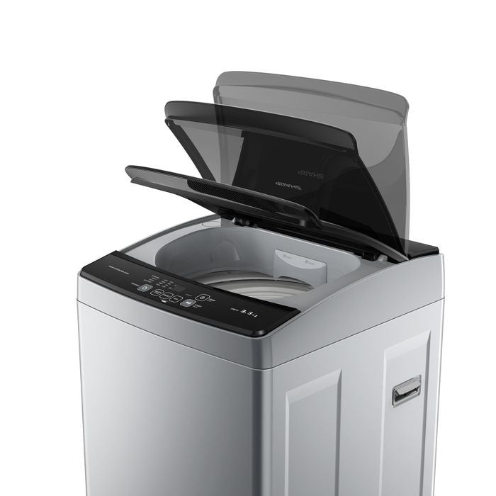 Sharp ES921X Top Load Washer Stainless Steel Tub 9.5kg | TBM Online