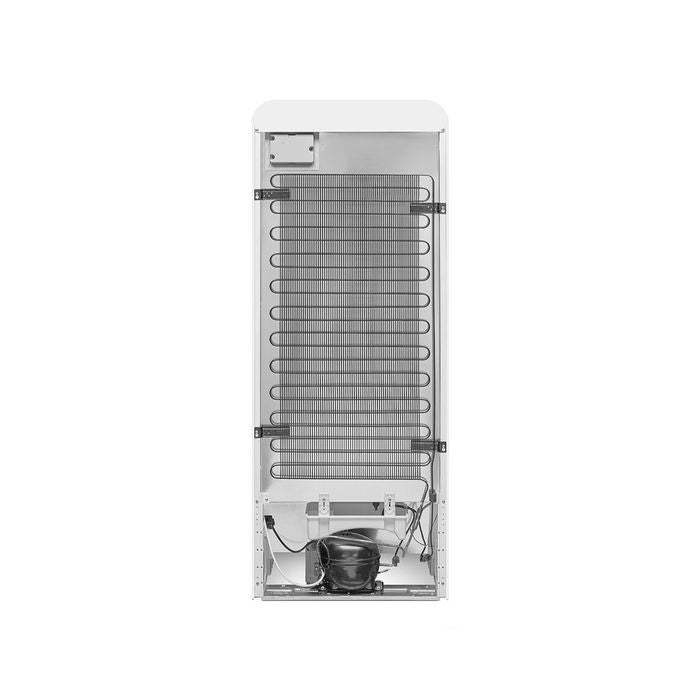Smeg FAB28RWH5 1 Door Fridge 50'S Retro 281L White | TBM Online