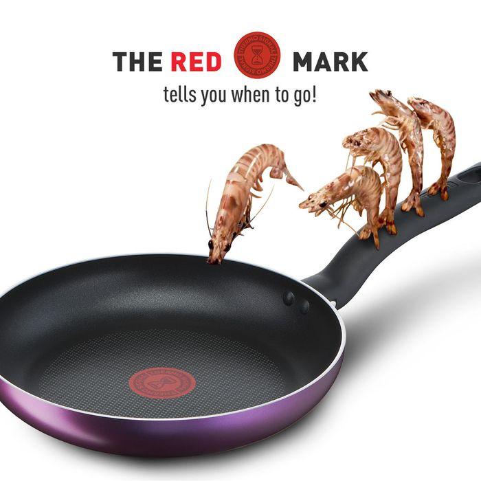 Tefal B504S295 Cooking Source 3 pcs Set (Frypan 24cm + Saucepan 18cm + Lid 18cm) | TBM Online