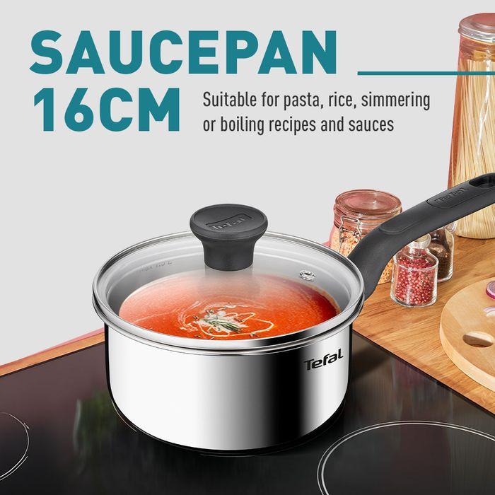 Tefal E3252295 Starter Saucepan With Lid 16cm | TBM Online