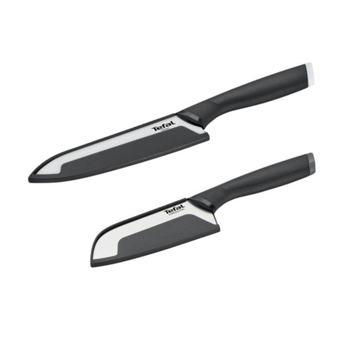 Tefal K221S244 Comfort Knives 2 pcs Set (Santoku 12cm + Chef Knife 15cm) | TBM Online