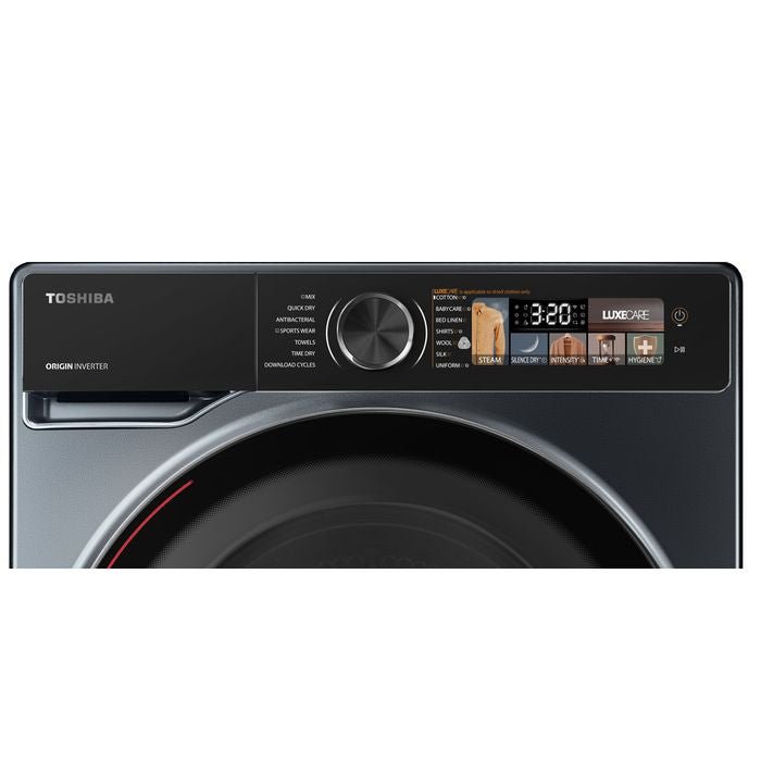 Toshiba TD-T25BS110HWM(MG) Heat Pump Dryer 10kg Dual Inverter Silver | TBM Online