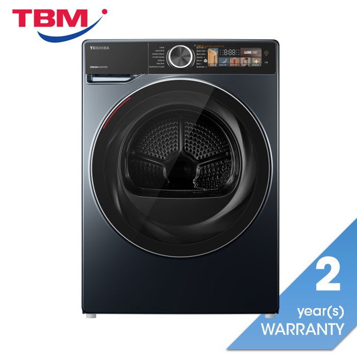 Toshiba TD - T25BS110HWM(MG) Heat Pump Dryer 10kg Dual Inverter Silver | TBM Online