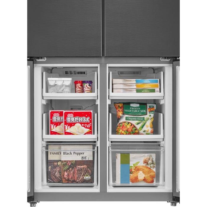 Toshiba GR-RF531WI-PMY(60E) G530L 4 Doors Fridge French Door Inverter Andes Grey | TBM Online