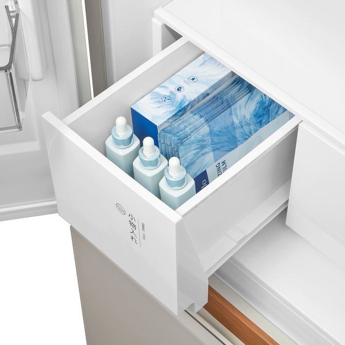 Toshiba GR - RF681WI - PGY(D4) 4 Doors Japandi Series Kumo Fridge 585L Jade Textured Grey | TBM Online