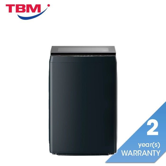Toshiba AW - T08DUH1800MM(MG) Top Load Washer 17.0kg UFB Greatwaves With Heating DD Inverter Dark Grey | TBM Online