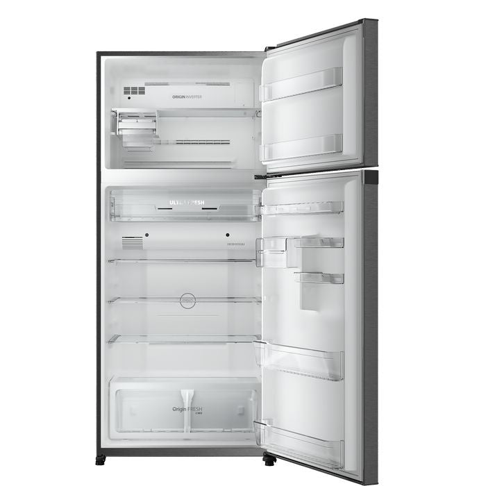 Toshiba GR - RT835WE - PMY(58) 2 Doors Fridge 661L PureBIO Origin Inverter Maya Grey | TBM Online