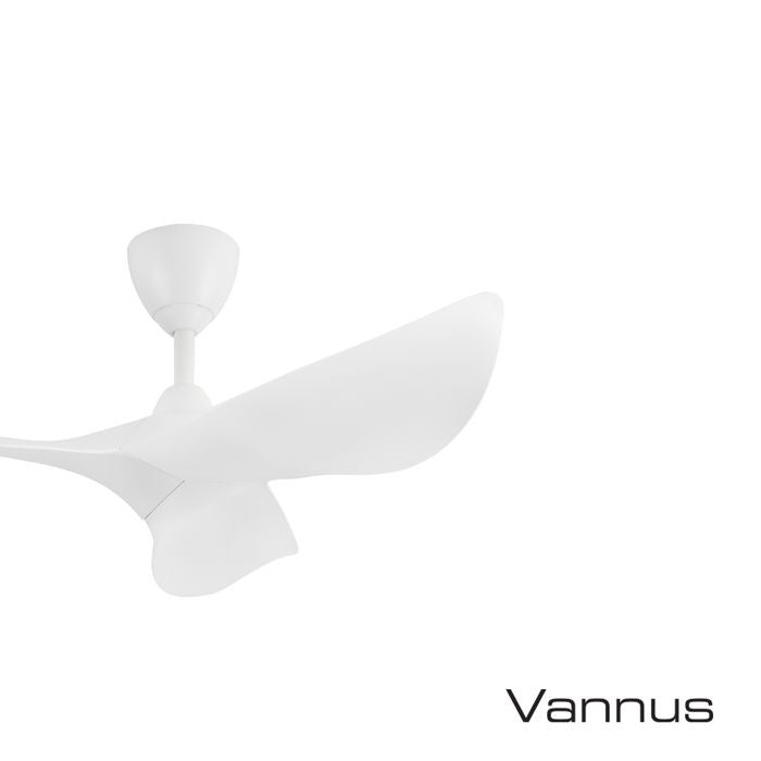 Vannus HARU 3B/40 MATT WHITE Ceiling Fan 40" 3 Blades Matt White | TBM Online