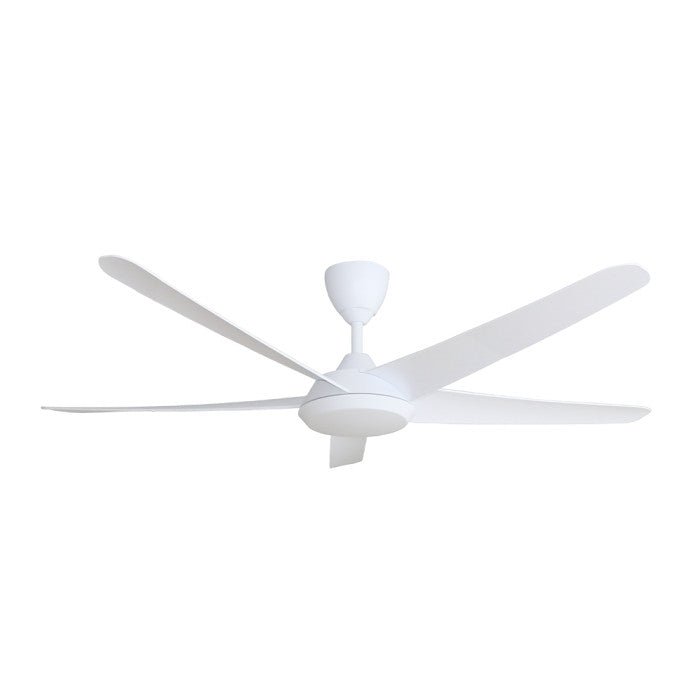 Alkova RACER 5B/60 MATT WHITE Ceiling Fan 60" 5 Blades Matt White | TBM Online