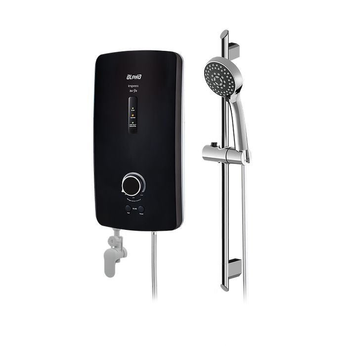 Alpha IM-9E MATT BLACK Home Shower Matt Black | TBM