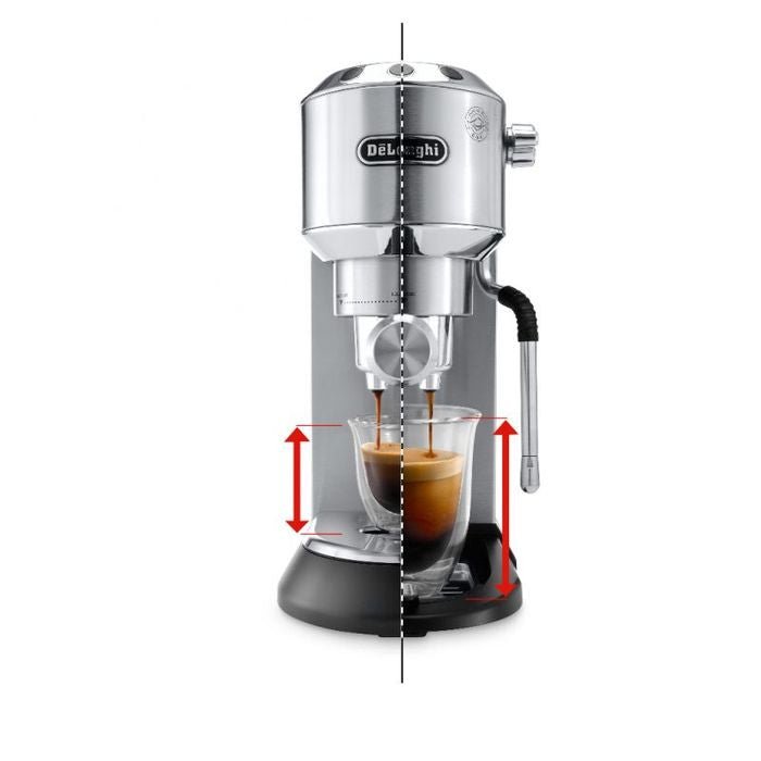 DeLonghi EC885.M Dedica Arte Manual Espresso Coffee Machine Metal | TBM Online