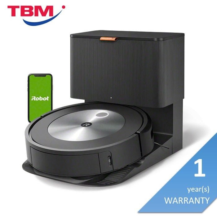 iRobot J755800 Roomba J7+ Self-Emptying Robot Vacuum | TBM Online