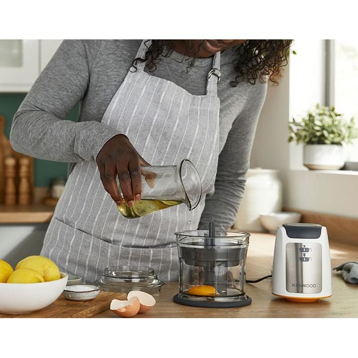 Kenwood CHP61.100WH Easy Chop Mini Chopper With 4 Blades | TBM Online