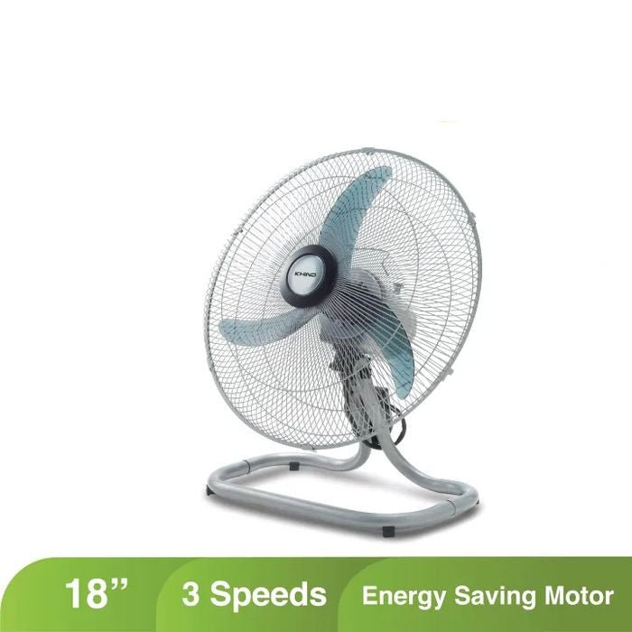 Khind FF1811 Floor Fan 18" Silver | TBM Online