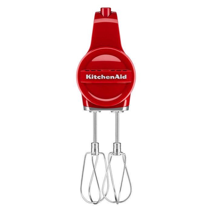 KitchenAid 5KHMB732GER Hand Mixer Cordless 7 Speed - Empire Red | TBM Online