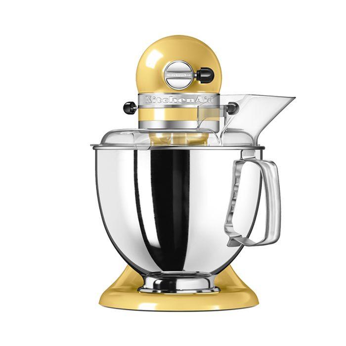 KitchenAid 5KSM175PSBMY Stand Mixer Artisan With Twin Bowls 4.8L Majestic Yellow | TBM Online