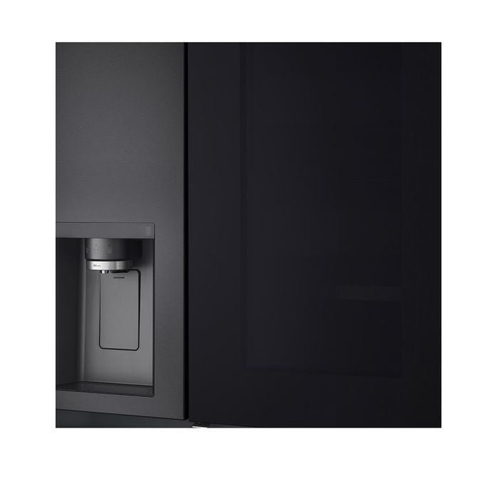 LG GC-X257CQES Fridge Side By Side Smart Inverter Wifi N635L Matte Black | TBM Online