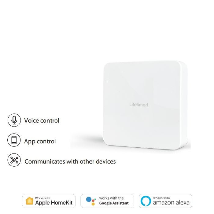 Lifesmart LS082WH Smart Station Main Hub Coverage 2000 Sqft | TBM Online