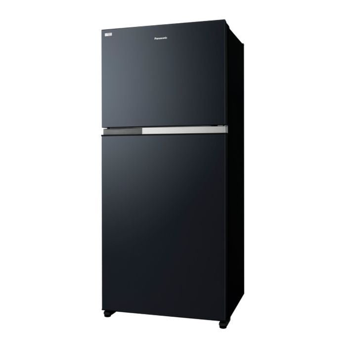 Panasonic NR-TZ601BPKM Fridge 2 Doors G601L Inverter Top Freezer Glossy Look Black | TBM Online