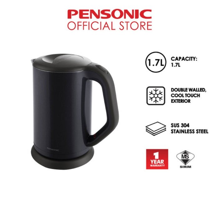 Pensonic PAB-1715CS Jug Kettle Cool Touch 1.7L | TBM Online