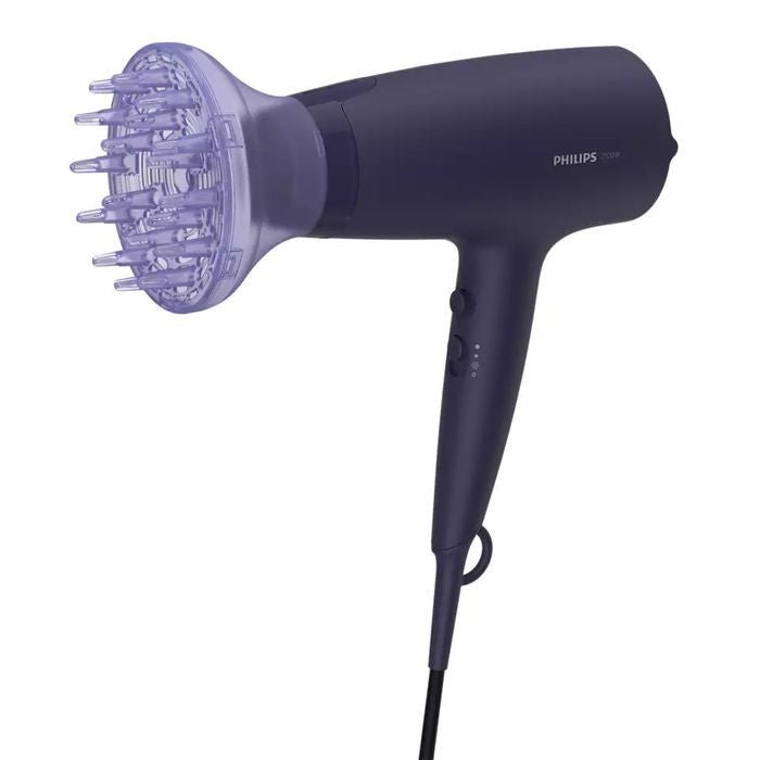 Philips BHD360/23 Hair Dryer Thermo Protect 2100W Navy/BB Blue With Disfusser | TBM Online