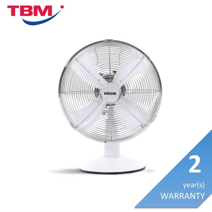 Houm R12 WHITE Table Fan 12" Retro Series | TBM Online