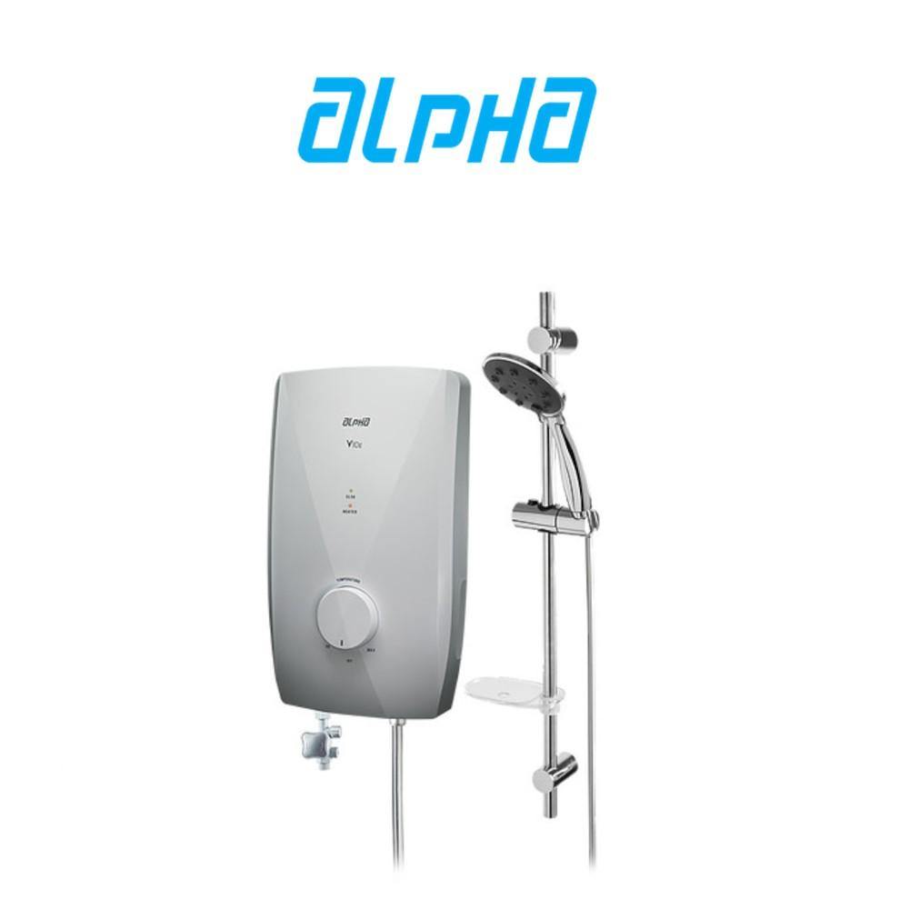 Alpha V10E BIANCO Home Shower Double Relay Elsd Bianco | TBM Online