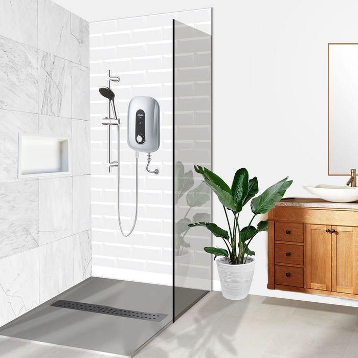 Joven SA20E SILVER Home Shower Elec. Temp. Power Control Silver | TBM Online