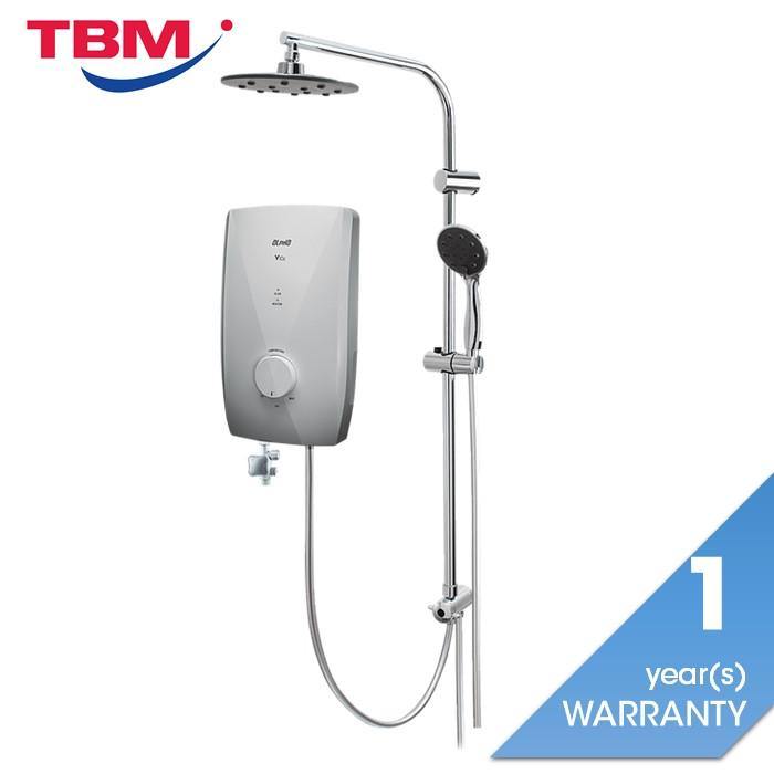 Alpha V10I PLUS R/S BIANCO Home Shower Rain Shower Double Relay Elsd With Dc Pump Bianco | TBM Online