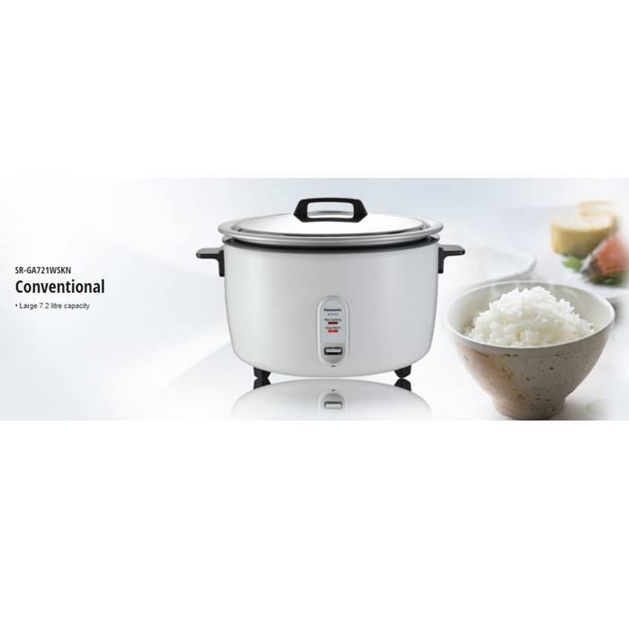 Panasonic SR-GA721WSKN Conventional Rice Cooker 7.2L | TBM Online