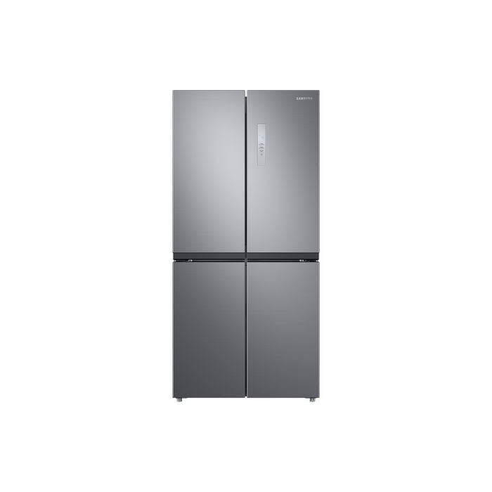 Samsung RF48A4000M9/ME Fridge 4 Doors G511L Digital Inverter Twin Cooling Silver | TBM Online