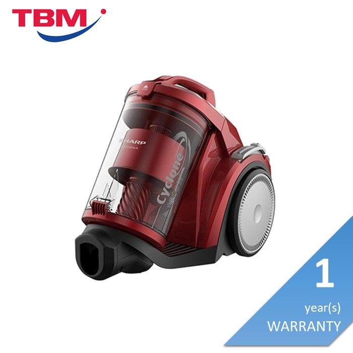 Sharp ECC1819R Vacuum Cleaner 1800W HEPA Filter Bagless | TBM Online