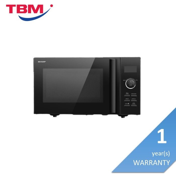 Sharp R7521GK Microwave Oven 25L 900W/1000W JOG Dial Digital Control | TBM Online
