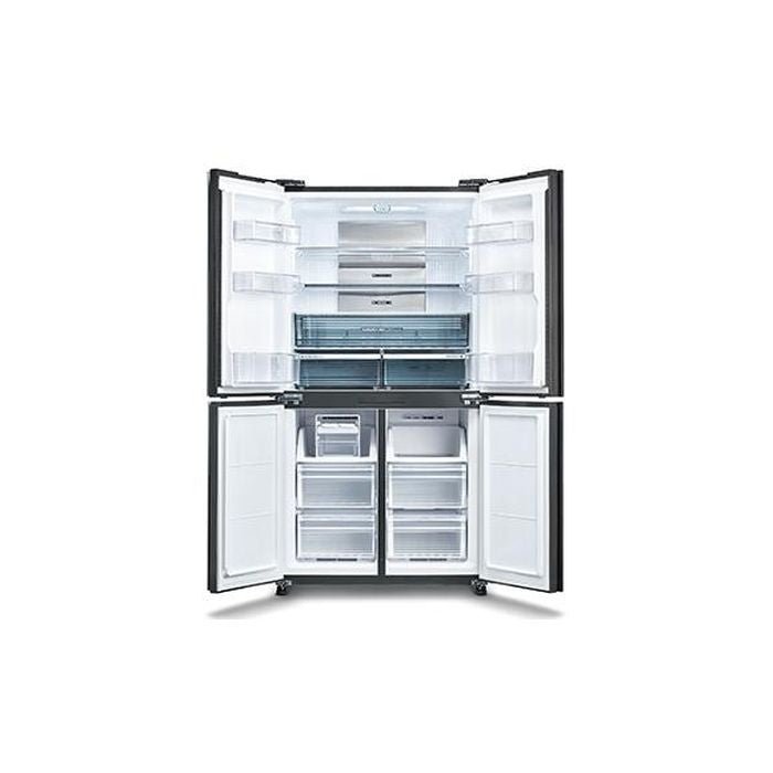 Sharp SJF921VMSS Fridge 4 Doors G750L PCI J-Tech Inverter Hybrid Cooling | TBM Online