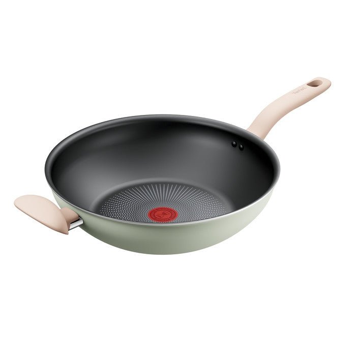 Tefal G17916 Cookware SO Matcha Wokpan With Lid 30cm | TBM Online