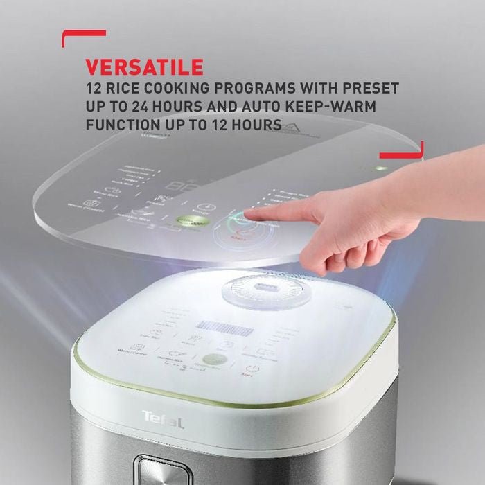 Tefal RK8621 Rice Cooker Healthy & Tasty Plus IH 1.5L | TBM Online