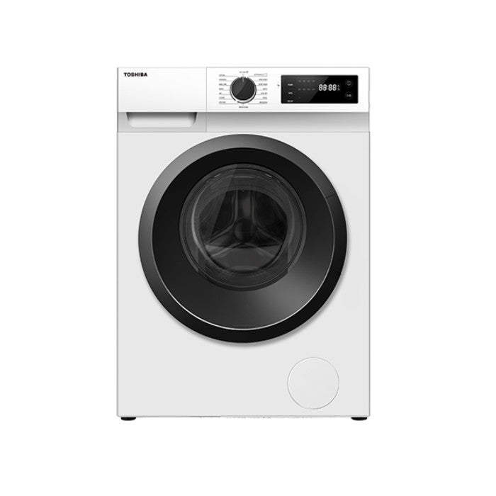 Toshiba TW-BH85S2M(WK) Front Load Washer 7.5Kg Real Inverter Color Protecting White TW-BH85S2M | TBM Online