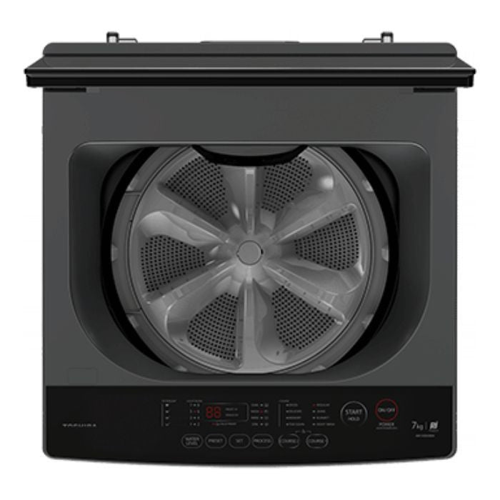 Toshiba AW-M801AM(SG) Top Load Washer 7.0kg Silver Gray | TBM Online