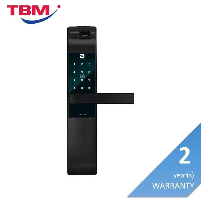 Yale YDM7116A Digital Door Lock Various Access: Card, Fingerprint | TBM Online