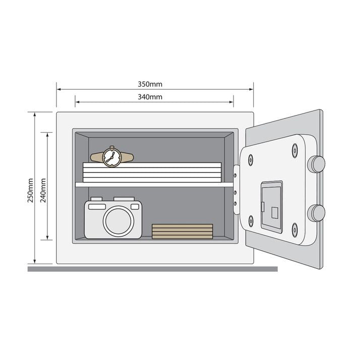 Yale YSV/250/DB2 Safe Simple Keypad Interface 16.3L | TBM Online