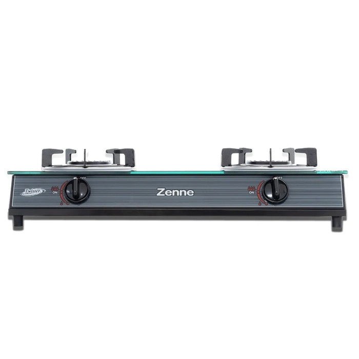 Zenne GST211 Table Top Gas Cooker Twister 2 Burners 7.2kg | TBM Online