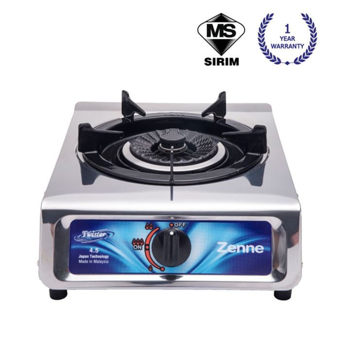 Zenne KGC12C-S Gas Stoves 1 Burner SS 120MM SS | TBM Online