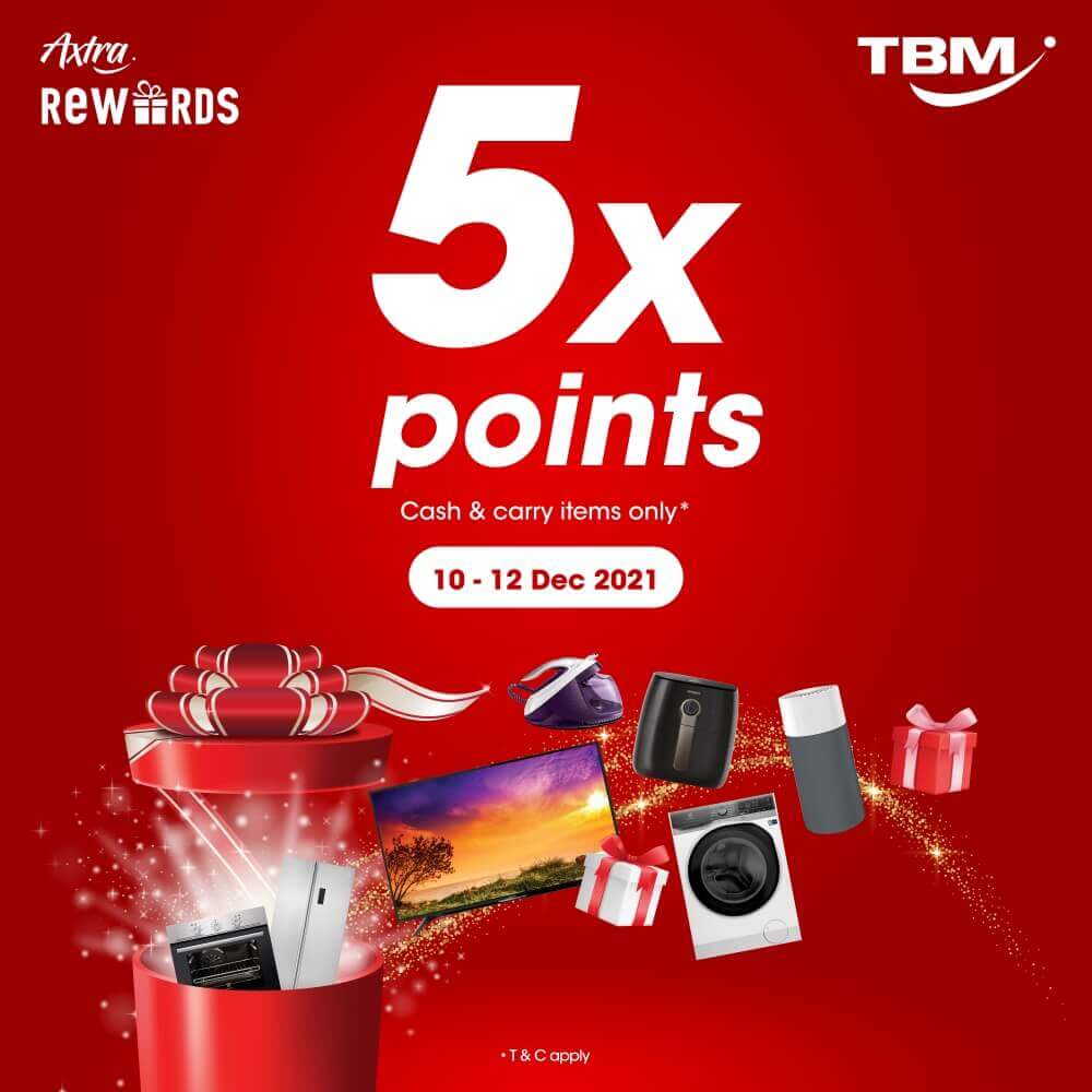 Axtra Rewards with 5x points - TBM Online