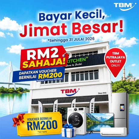 BAYAR KECIL, JIMAT BESAR – HANYA DI TBM PUTRAJAYA | Valid until 31 July 2026 - TBM Online