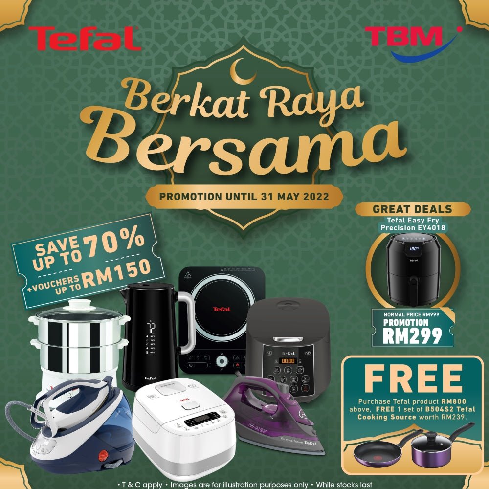 Berkat Raya Bersama Tefal - TBM Online