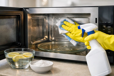 How to Clean a Microwave Properly