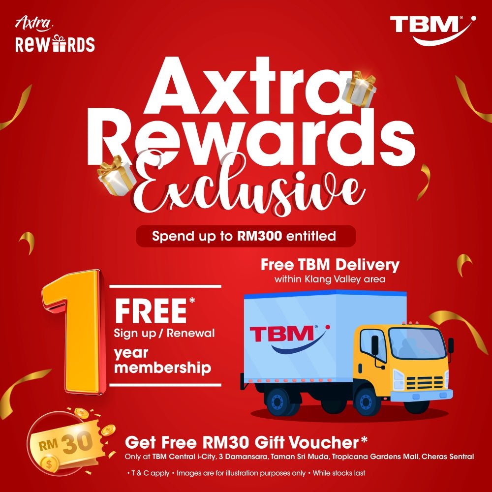 [Exclusive] TBM Axtra Rewards Members Deal - TBM Online