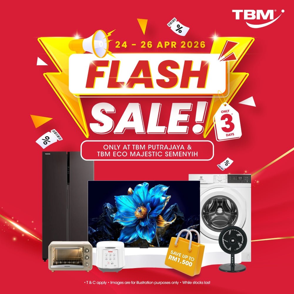 FLASH SALE @ TBM PUTRAJAYA & TBM ECO MAJESTIC SEMENYIH | 24 - 26 Apr 2026 - TBM Online
