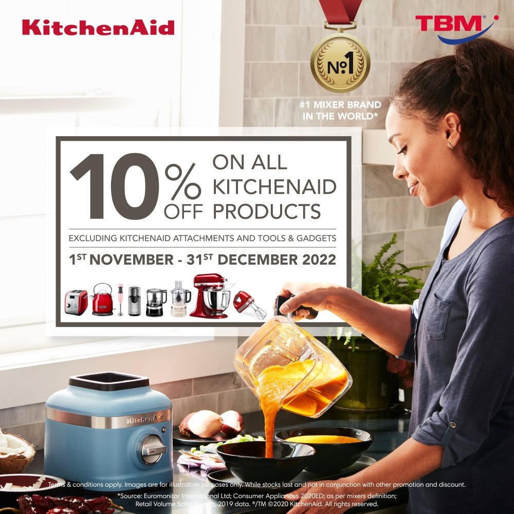 KitchenAid Merdeka Sale | Extended Until 31 Dec 2022 - TBM Online